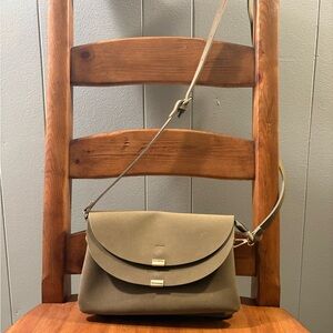 Elegant Olive Green Crossbody Bag